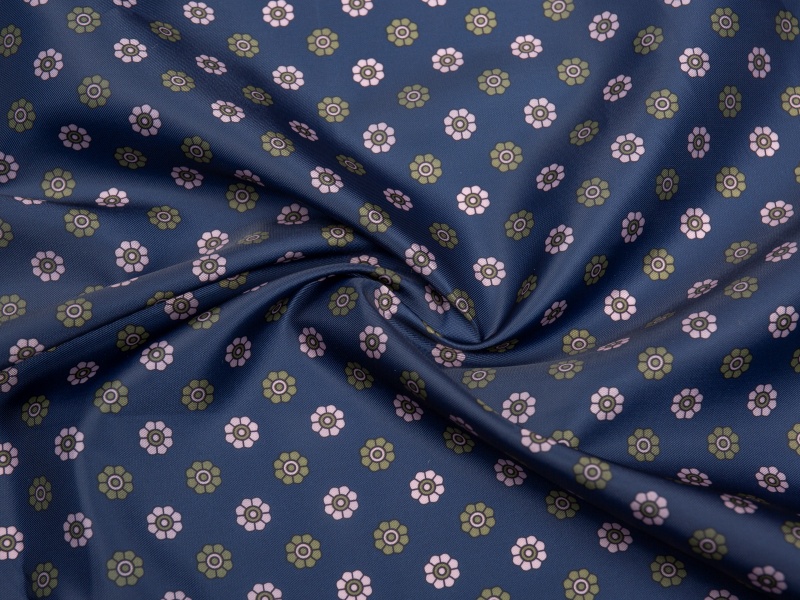 Kain Lapisan Bercetak Plain Semua Polyester