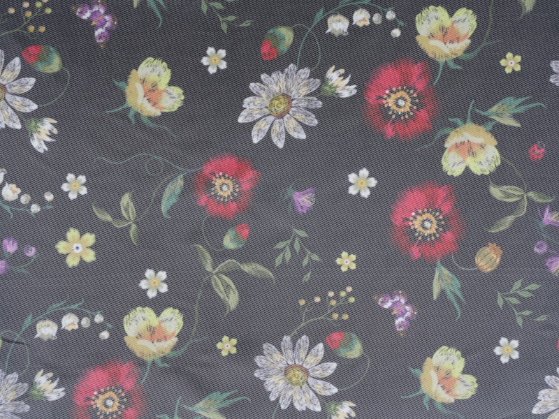 Fabrik Lapisan Bercetak Poliester-Viskosa