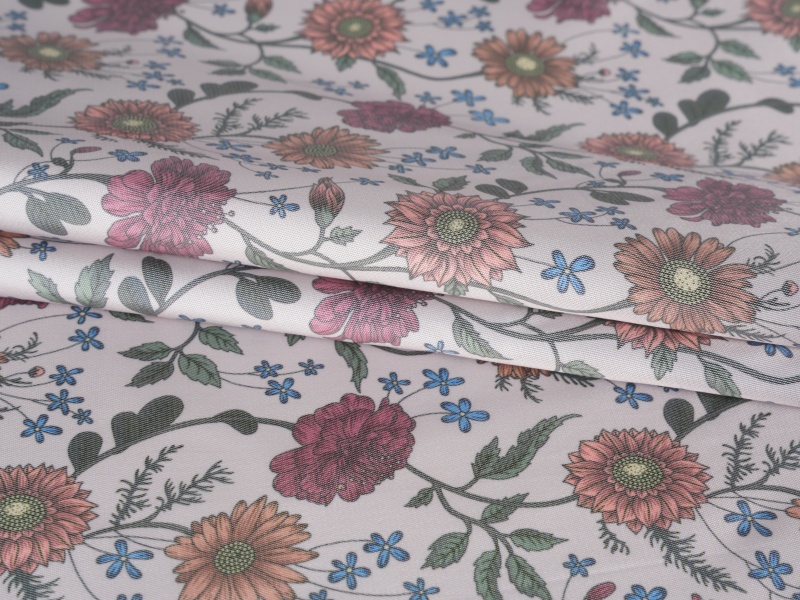 Fabrik Lapisan Bercetak Poliester-Viskosa