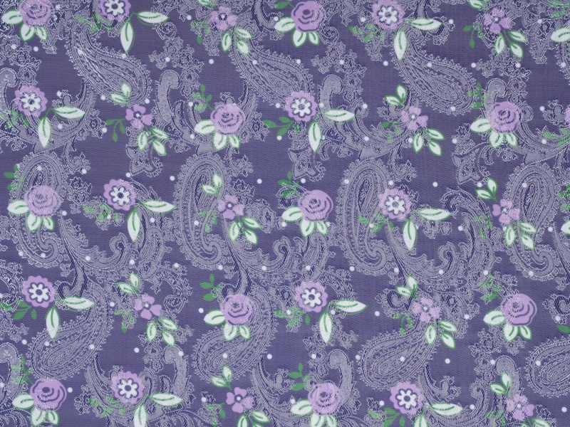 Fabrik Lapisan Bercetak Jacquard Poliester-Viskosa Fabrik Lapisan Bercetak Jacquard Poliester-Viskosa