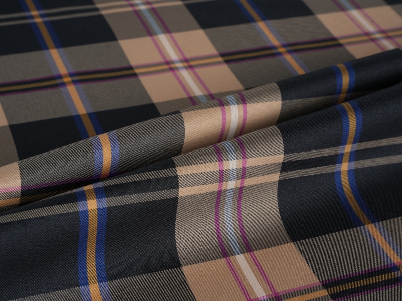 Kain lapisan lengan poliester benang