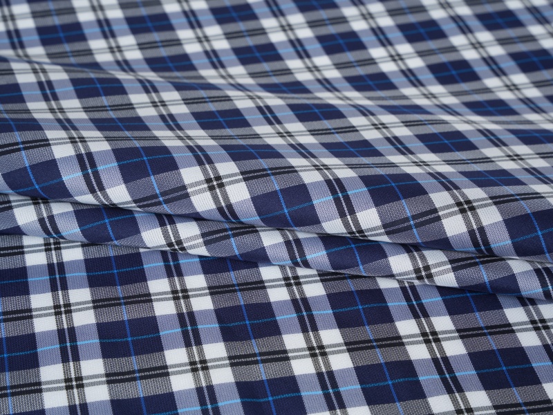 Fabrik Lengan Lengan Delimit Viscose Poliester