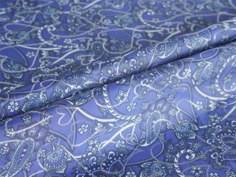 Kain Lapisan Bercetak Jacquard All-Polyester