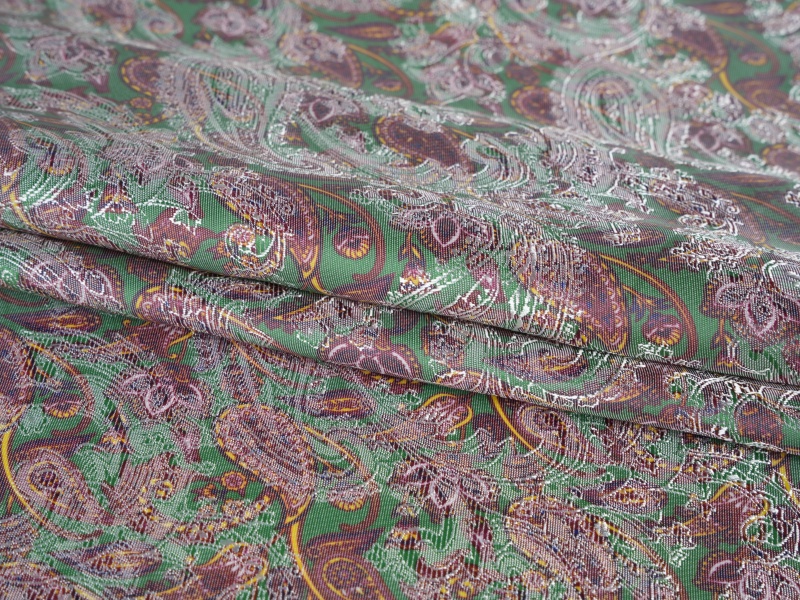 Kain Lapisan Bercetak Jacquard All-Polyester