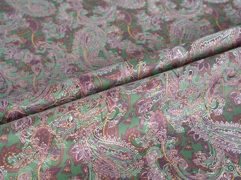 Kain Lapisan Bercetak Jacquard All-Polyester