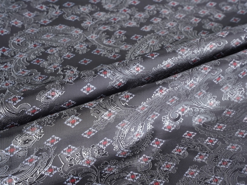 Kain Lapisan Bercetak Jacquard All-Polyester