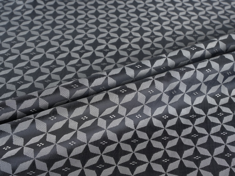 Kain lapisan jacquard poliester