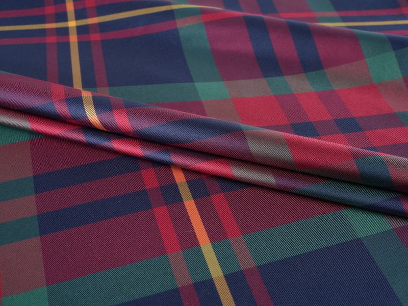 Kain lapisan lengan poliester benang