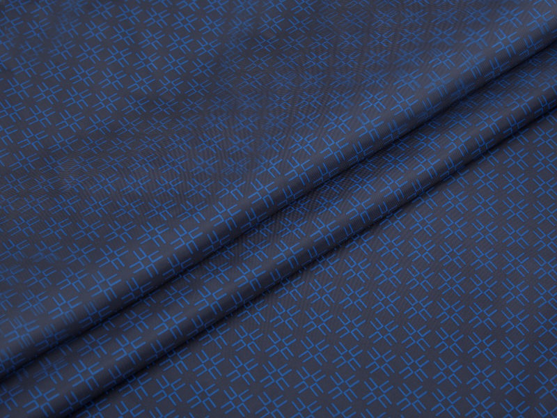 Kain Lapisan Bercetak Twill Semua Polyester